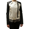 Belle Coated Chevron Fitted Vest