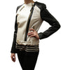 Belle Coated Chevron Fitted Vest